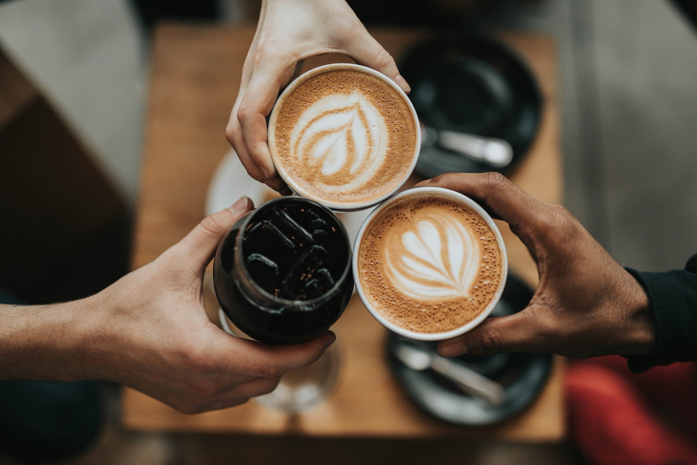 Conversation over coffee